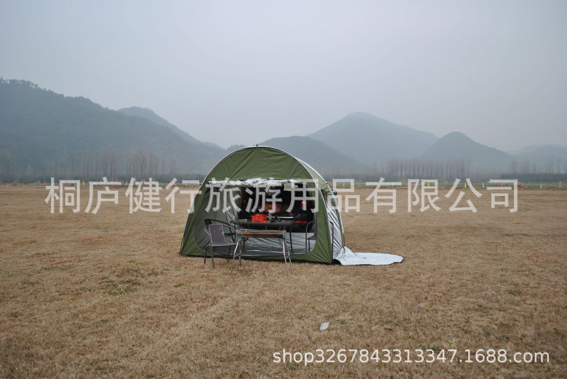 Cheap Goat Tents Outdoor Car Trunk Tent Sunshade Rainproof Tailgate Shade Awning Tent For SUV Car Self Driving Tour Barbecue Camping Tool   